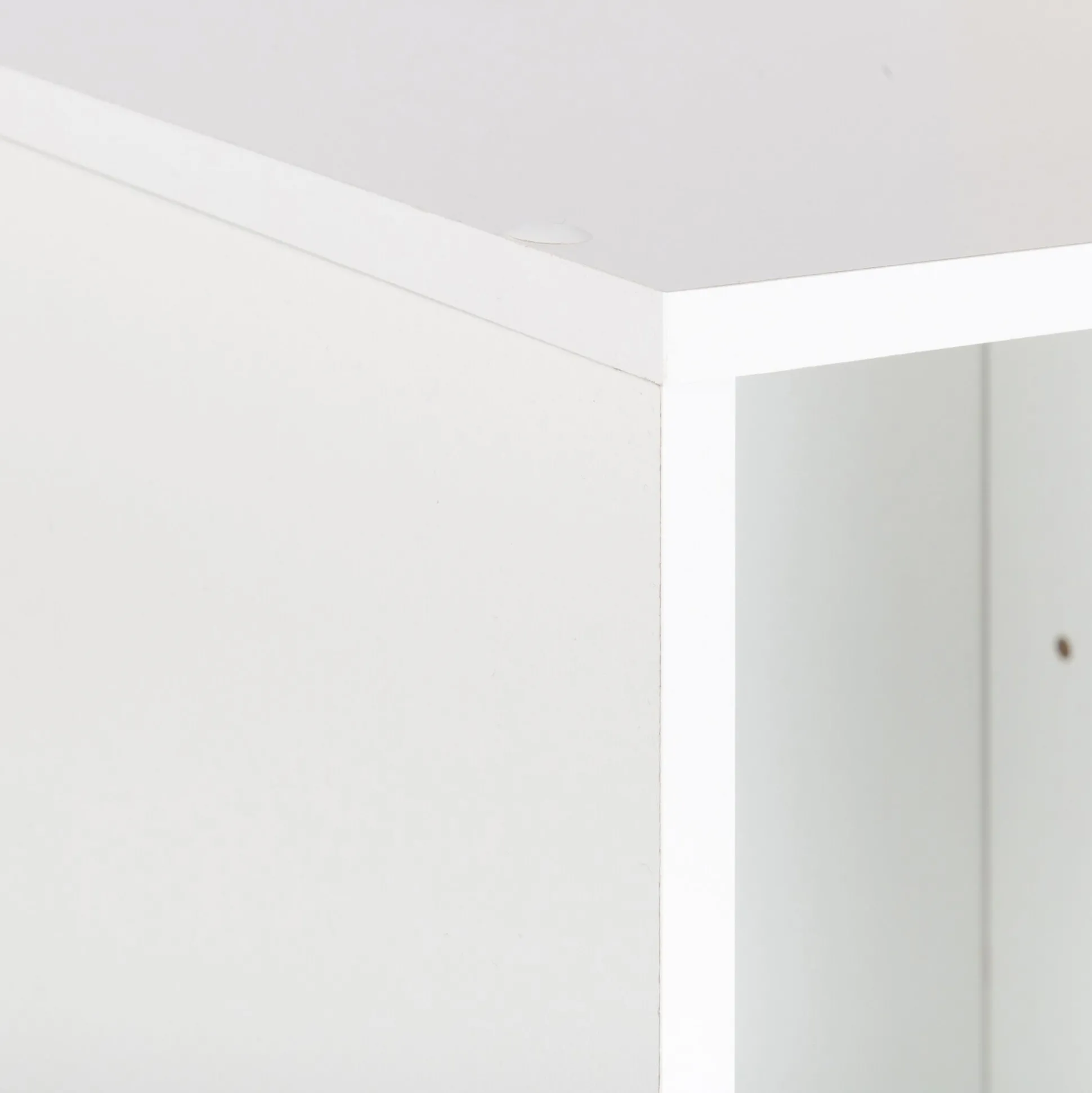 Structure 3 cases en bois H102,6cm - blanc