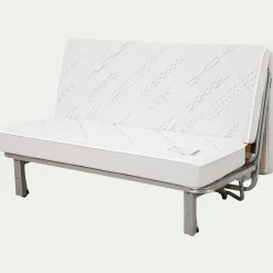 Structure de BZ 160cm avec matelas simmons 13cm