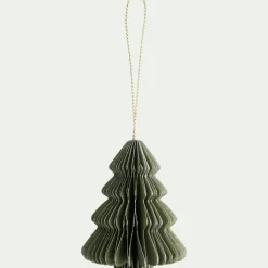 Suspension de Noël en papier H6cm - doré (modèle aléatoire)