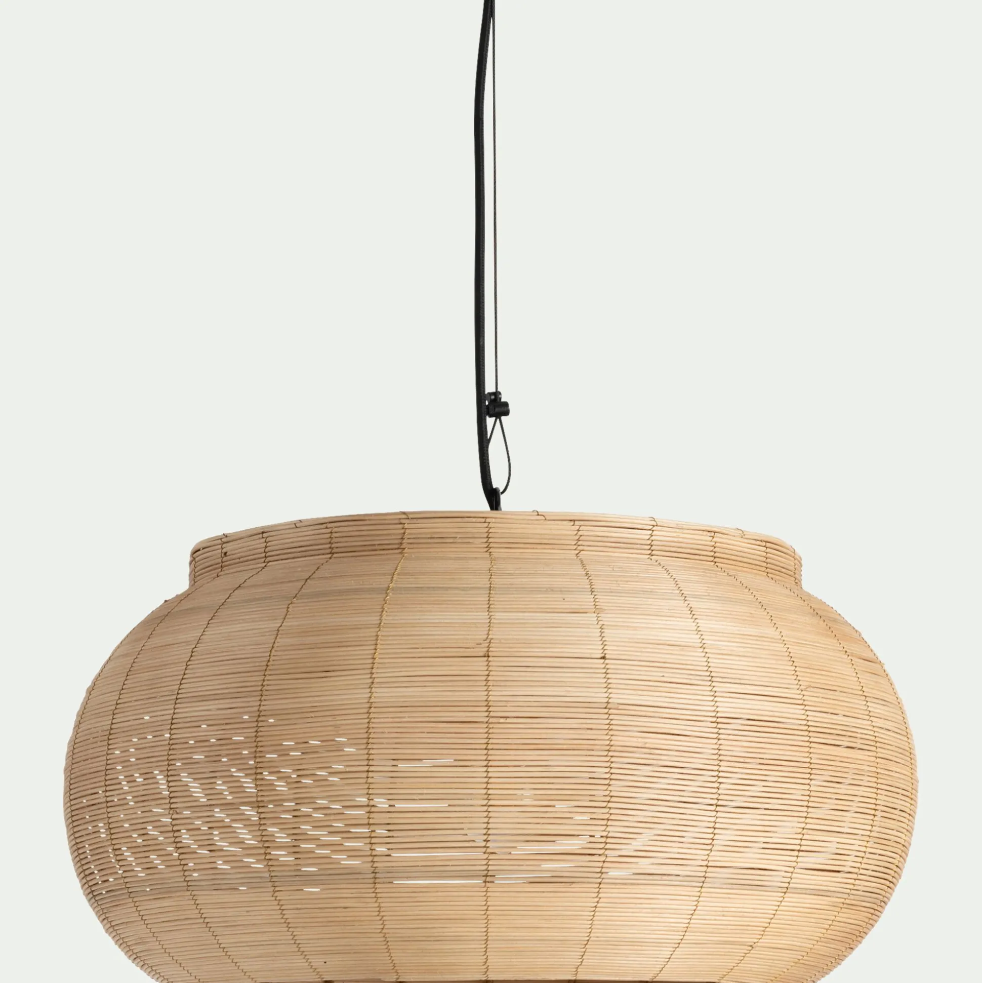 Suspension électrifiée en rotin D51cm - naturel