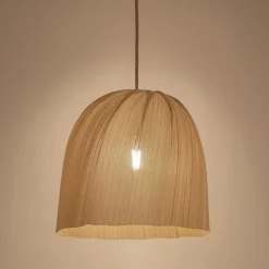 Suspension non électrifiée en bambou D39cm - naturel