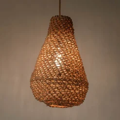 Suspension non électrifiée en papier D31cm - naturel