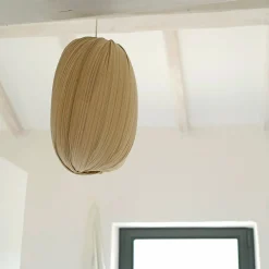 Suspension non électrifiée en bambou D30cm - naturel