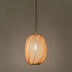 Suspension non électrifiée en bambou D30cm - naturel