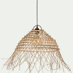 Suspension non électrifiée en fibres de palmier D50cm - naturel