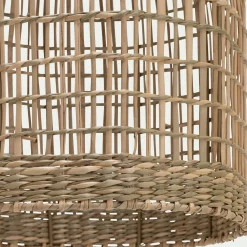 Suspension non électrifiée en jonc de mer D28cm - naturel