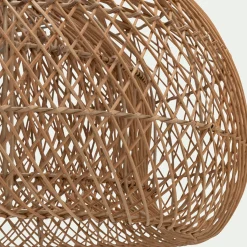 Suspension non électrifiée en rotin D50cm - naturel