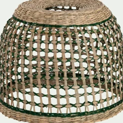 Suspension non électrifiée en jonc de mer D33cm - naturel