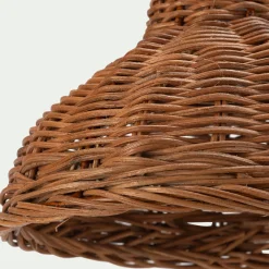 Suspension non électrifiée en rotin D20cm - naturel