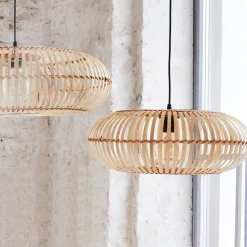 Suspension non-électrifiée en bambou - D45cm
