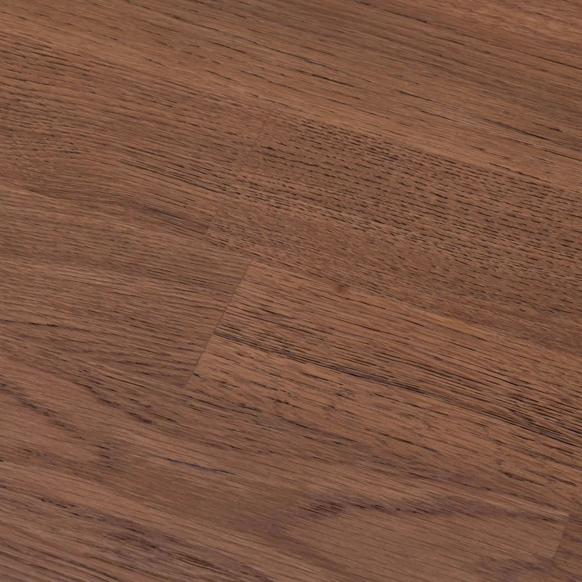 Table basse ronde en chêne massif D81cm - bois foncé