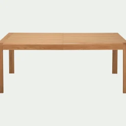 Table de repas extensible en chêne - bois clair (10 à 12 places)