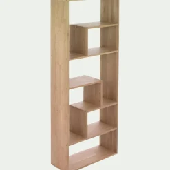 Étagère en chêne forme destructurée - bois clair