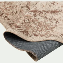 Tapis à motif oriental 120x170cm - marron