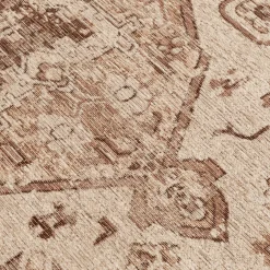 Tapis à motif oriental 120x170cm - marron