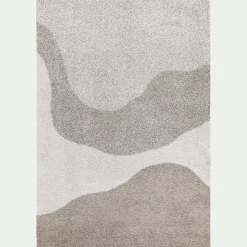 Tapis à motifs abstraits 200x290cm - beige