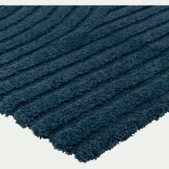 Tapis à motifs circulaires 200x290cm - bleu ceou