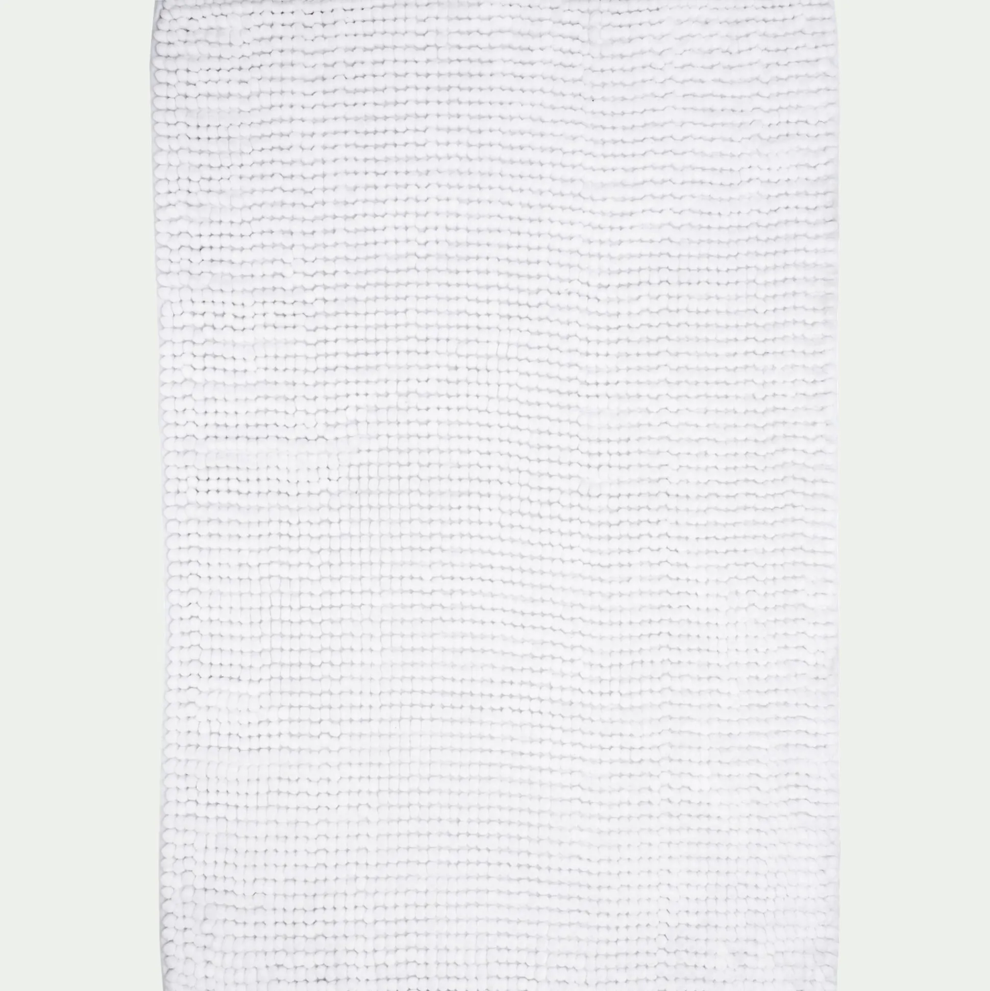 Tapis de bain antidérapant 50x80cm - blanc ventoux