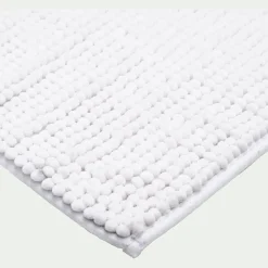 Tapis de bain antidérapant 50x80cm - blanc ventoux