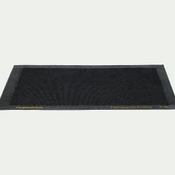 Tapis de cuisson boulangère en fibre de verre et silicone 29,5x42cm - noir