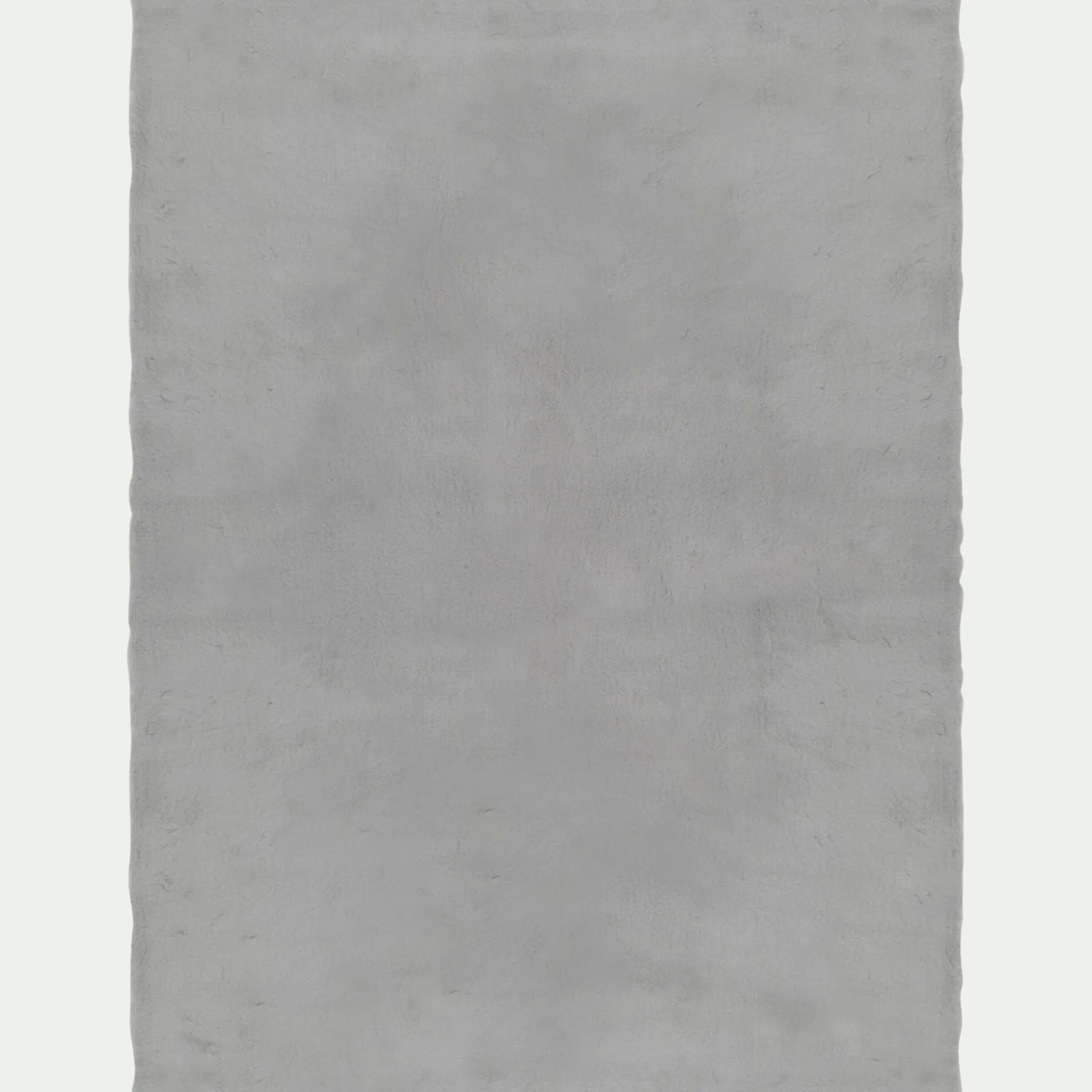 Tapis imitation fourrure - gris 120x160cm