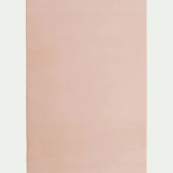 Tapis imitation fourrure - rose argile 150x200cm