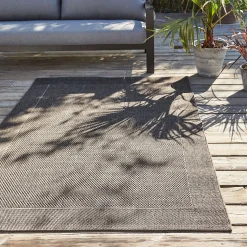 Tapis intérieur et extérieur 160x230cm - marron