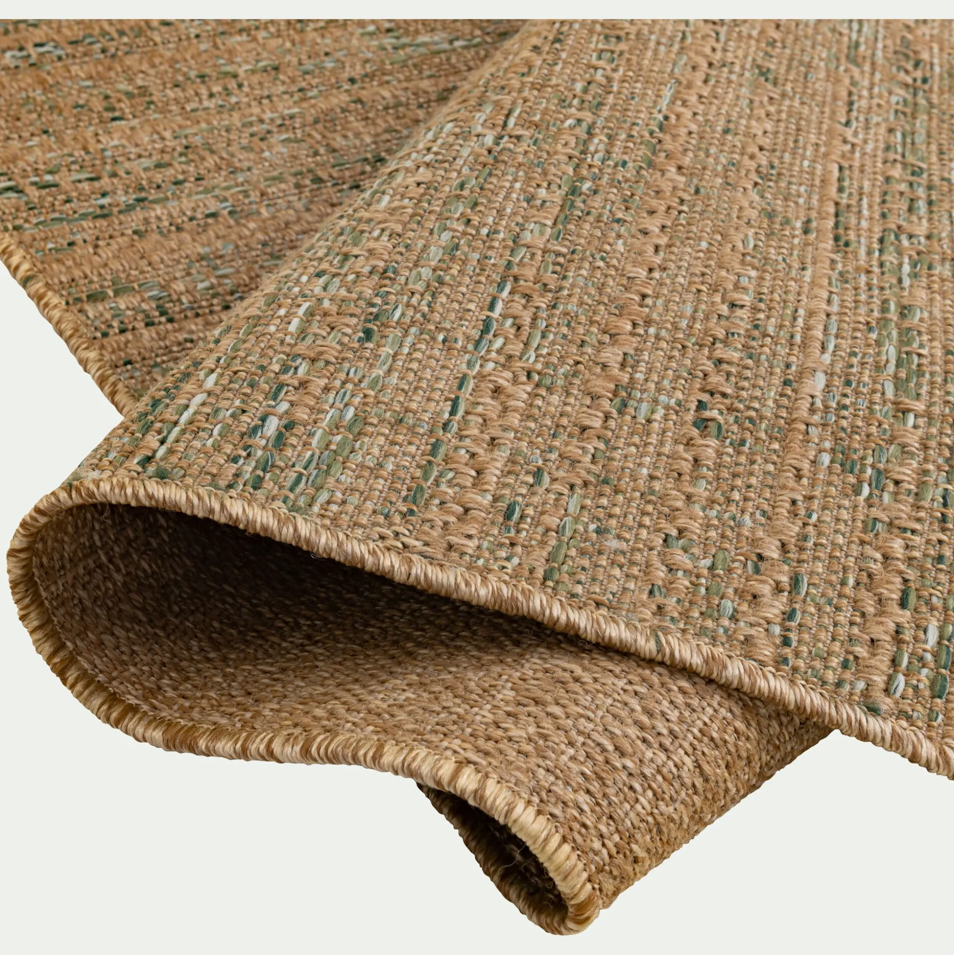 Tapis synthétique effet chiné 200x290cm - naturel