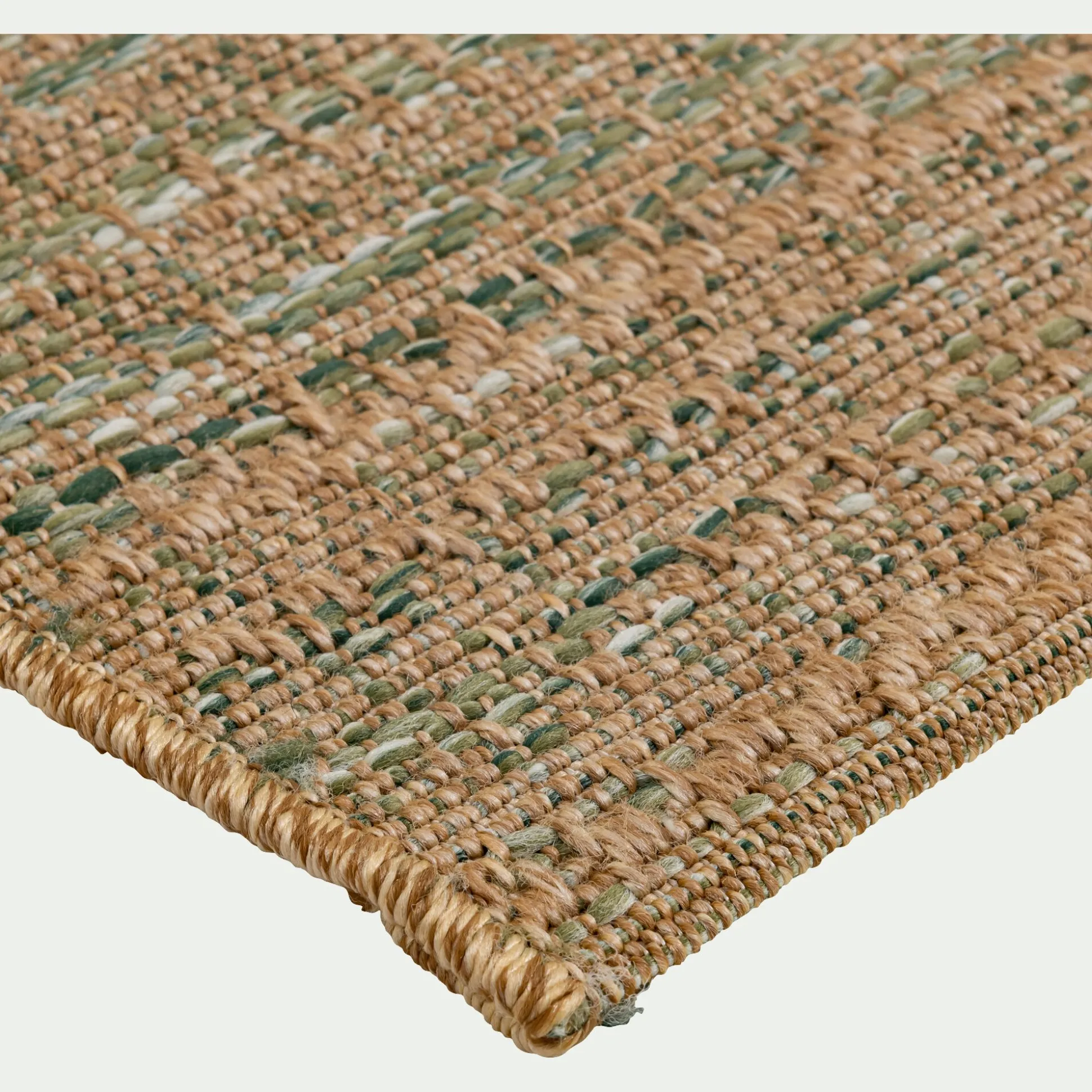 Tapis synthétique effet chiné 200x290cm - naturel