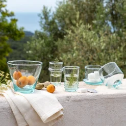 Tasse à espresso en verre recyclé 10cl - transparent