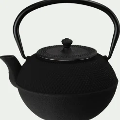 Théière en fonte - noir 1,20L