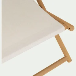 Toile de chilienne en tissu hydrofuge - blanc 42x161cm