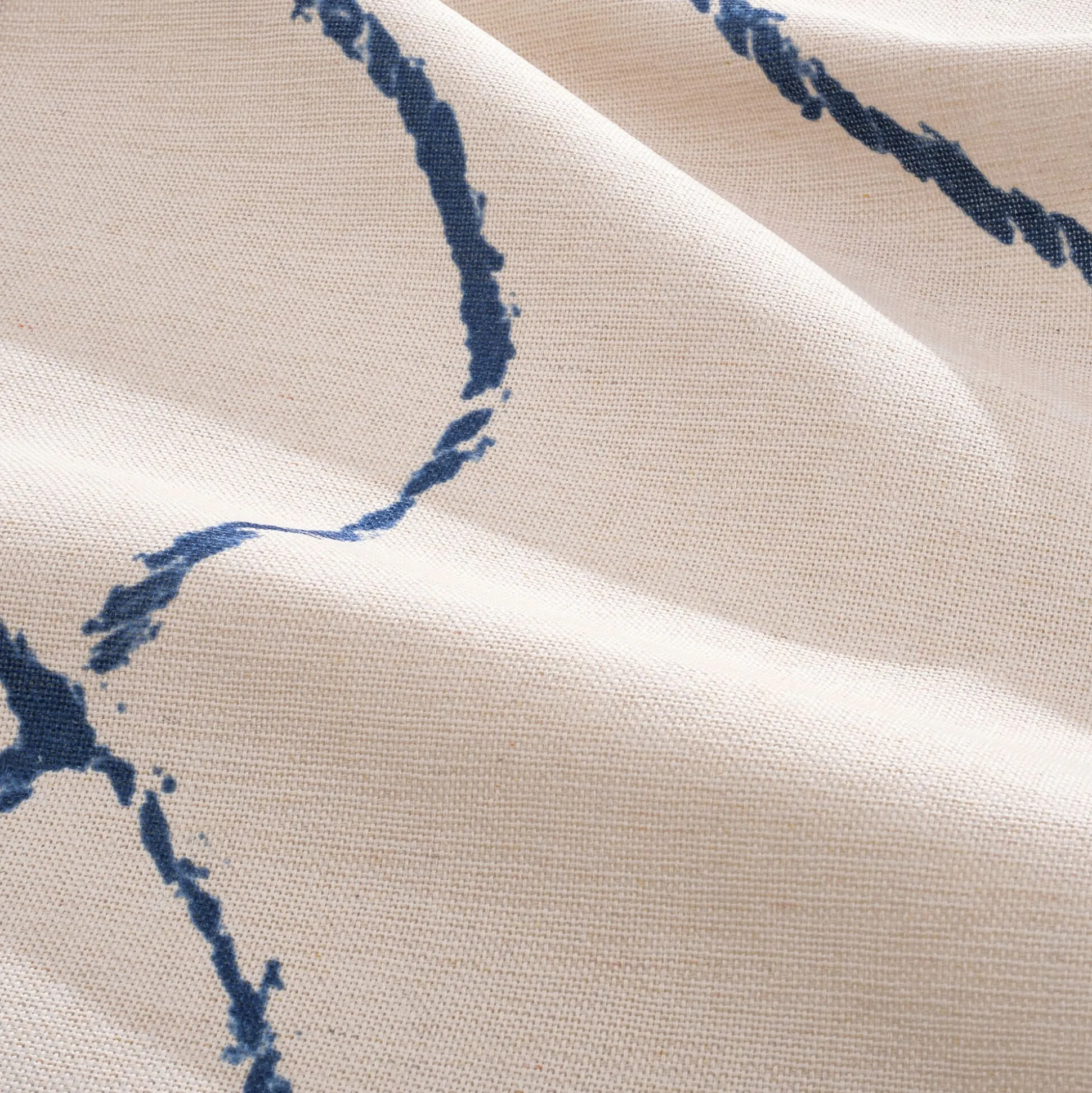 Toile de chilienne motif cordage en tissu - blanc