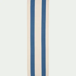 Toile de chilienne rayée en tissu - bleu