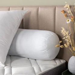 Traversin moelleux synthétique en fibre creuse siliconée - 160cm