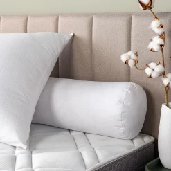 Traversin naturel ferme 100% plumettes de canard - 90cm