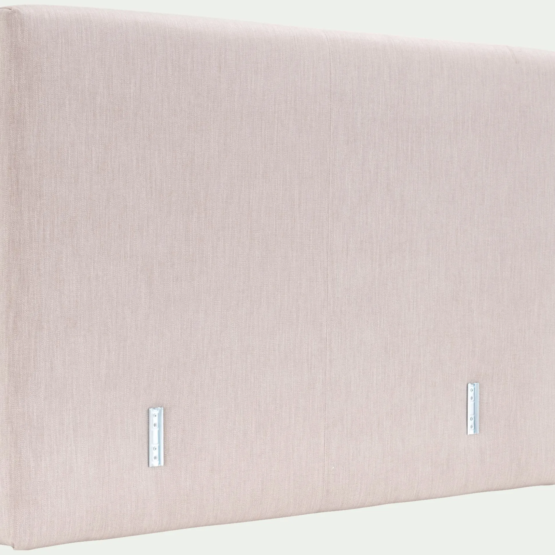 Tête de lit dosseret tapissier en tissu épais 140cm - écru