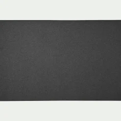 Tête de lit en tissu lisse L90cm - gris couture