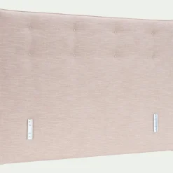 Tête de lit en tissu texturé 160cm - écru