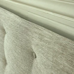 Tête de lit en tissu texturé 160cm - écru