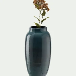 Vase classique en céramique H40cm - bleu