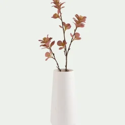 Vase classique en poudre de pierre H30cm - blanc