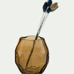 Vase classique en verre - marron