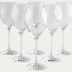 Verre à pied en verre 39cl - transparent