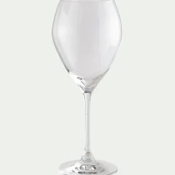 Verre à pied en verre 39cl - transparent