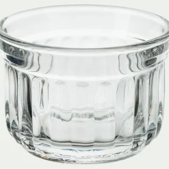 Verrine en verre D8,2cm - transparent