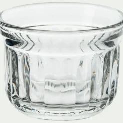 Verrine en verre D9,5cm - transparent