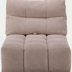 Chauffeuse avance - recule en tissu campo - beige