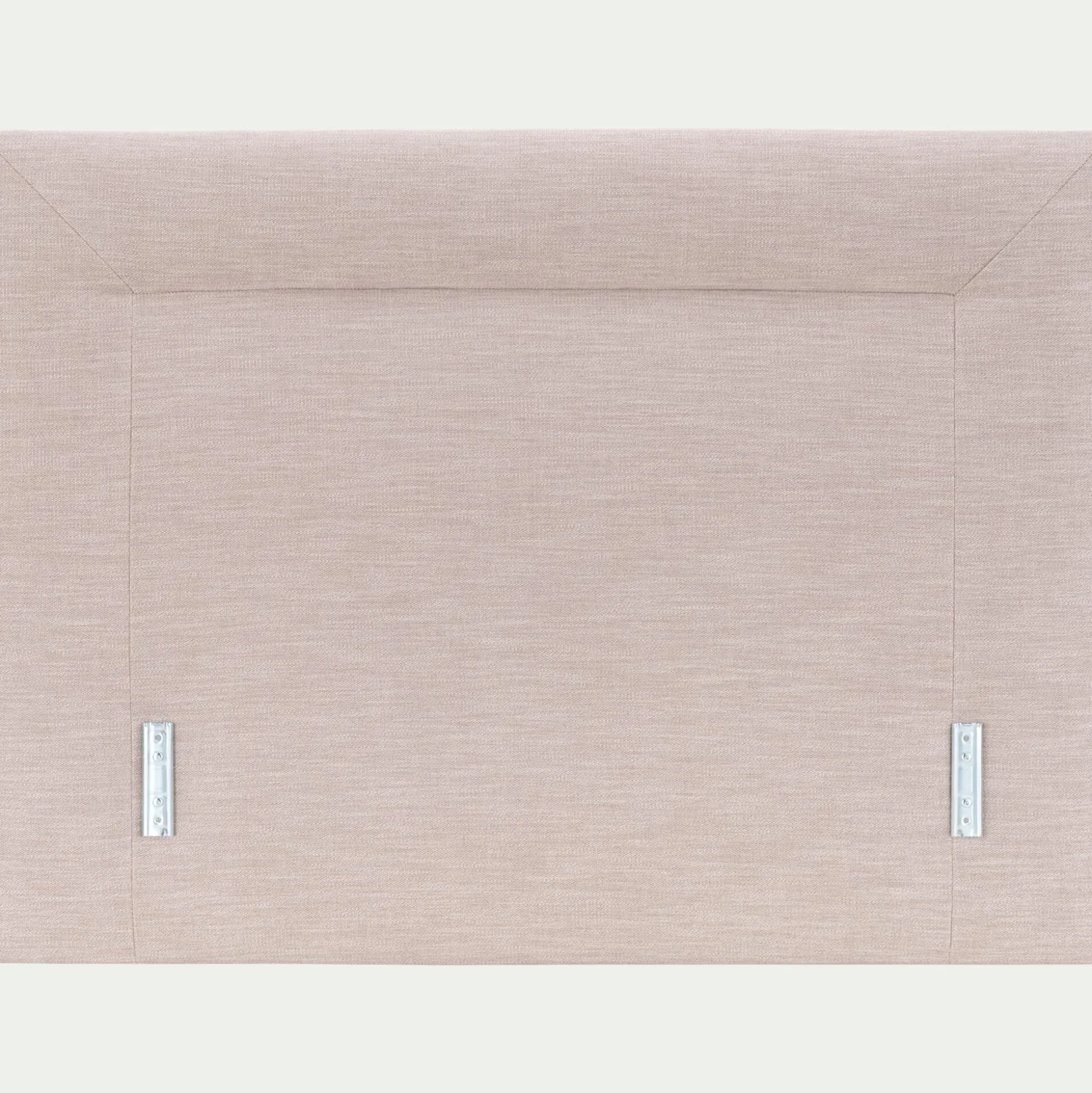 Tête de lit matelassée en tissu 160cm - écru