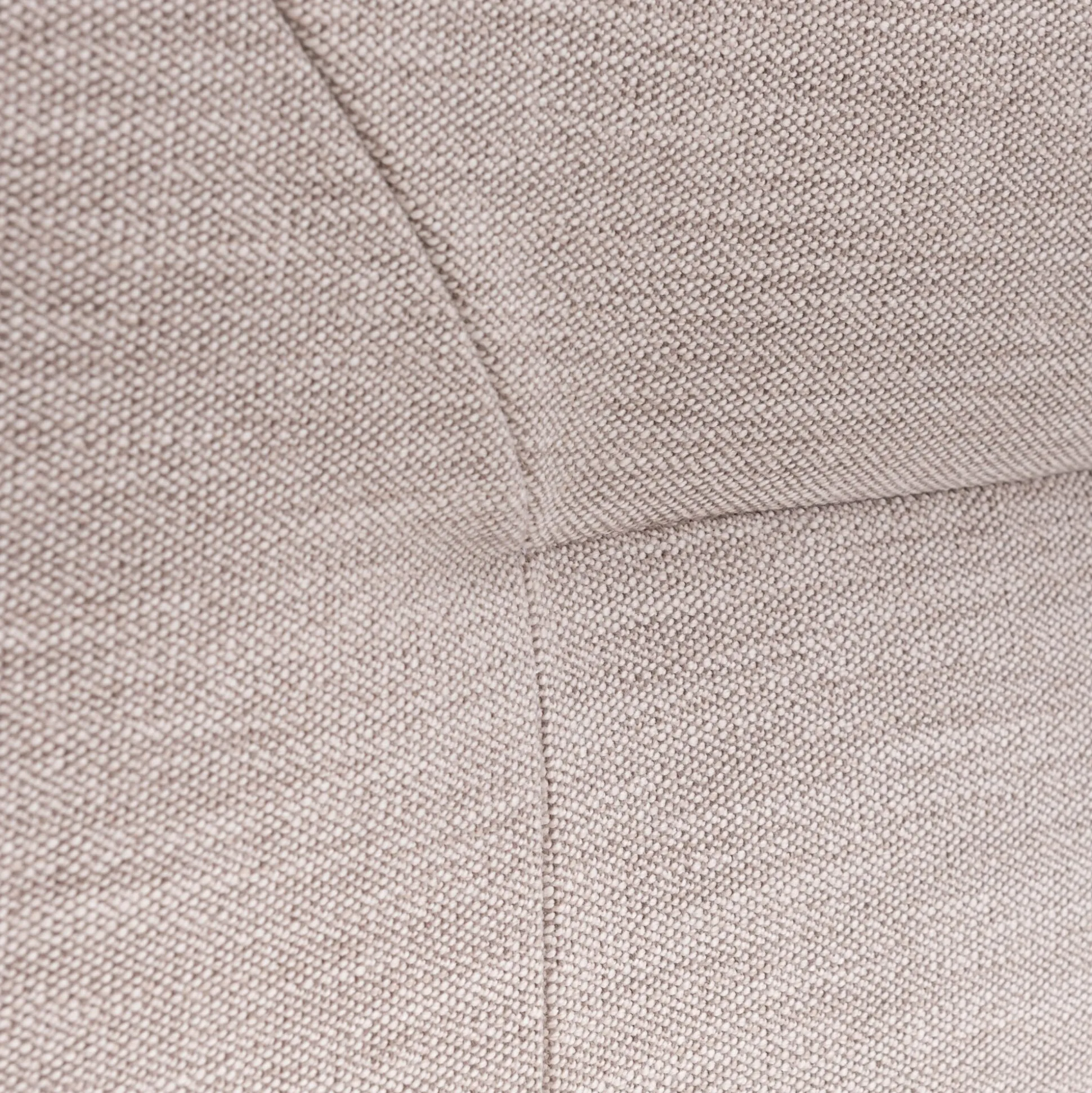 Tête de lit matelassée en tissu 160cm - écru